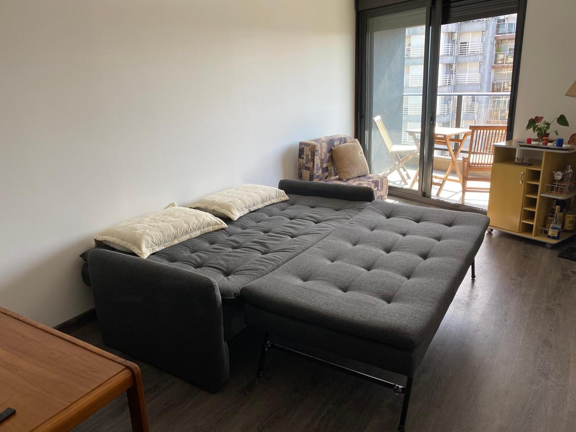 Amplio y nuevo con excelente ubicación y vista Apartamento Montevidéu Quarto foto