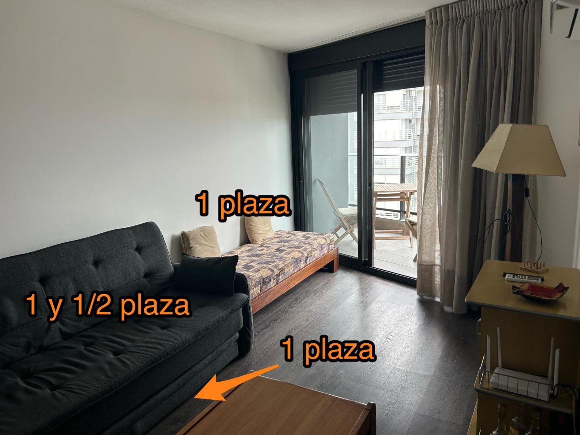Amplio y nuevo con excelente ubicación y vista Apartamento Montevidéu Quarto foto