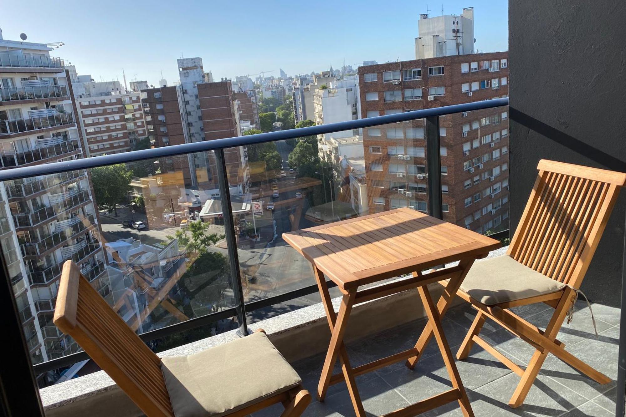 Amplio y nuevo con excelente ubicación y vista Apartamento Montevidéu Exterior foto
